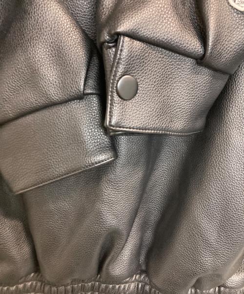 A'gem（エージェム）A'gem (エージェム) Fレザースタジャン ブラック サイズ:ＦＲＥＥの古着・服飾アイテム
