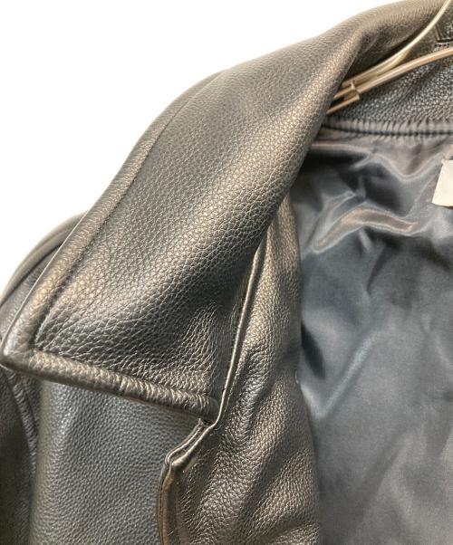 A'gem（エージェム）A'gem (エージェム) Fレザースタジャン ブラック サイズ:ＦＲＥＥの古着・服飾アイテム