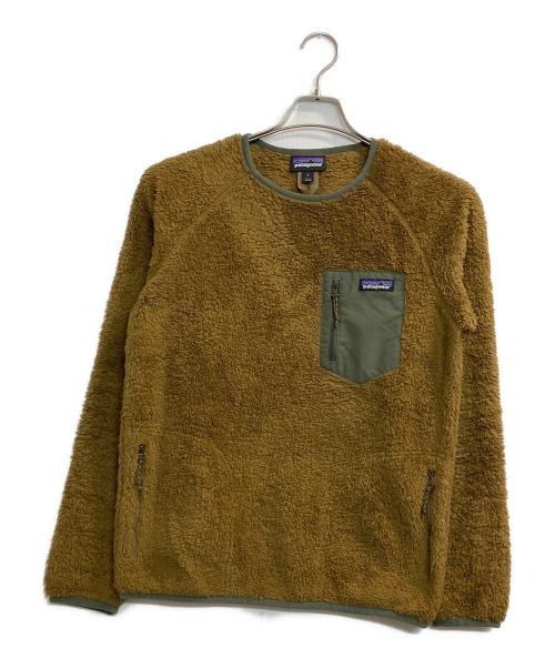 Patagonia（パタゴニア）Patagonia (パタゴニア) ボアスウェット ブラウン×グリーン サイズ:Sの古着・服飾アイテム