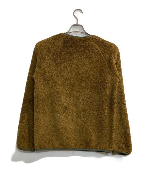 Patagonia（パタゴニア）Patagonia (パタゴニア) ボアスウェット ブラウン×グリーン サイズ:Sの古着・服飾アイテム