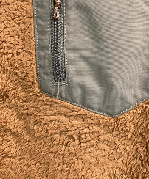 Patagonia（パタゴニア）Patagonia (パタゴニア) ボアスウェット ブラウン×グリーン サイズ:Sの古着・服飾アイテム