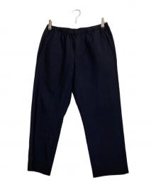 Acne studios（アクネ ストゥディオズ）の古着「ウールモヘヤテーパードパンツ」｜ネイビー