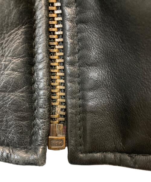 CHEVIGNON（シェビニオン）CHEVIGNON (シェビニオン) レザージャケット ブラック サイズ:Ｍの古着・服飾アイテム