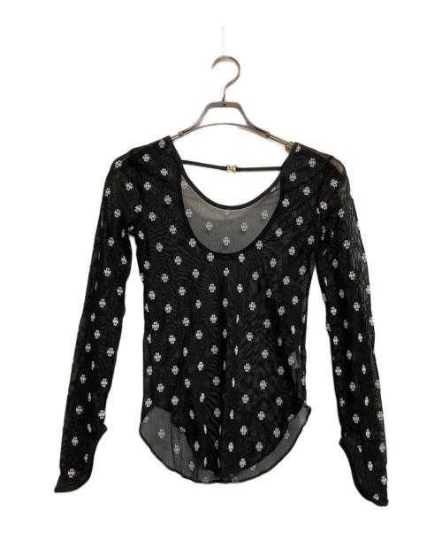 SORIN（ソリン）SORIN (ソリン) SWAN LAKE U-NECK TOP/スワンレイク Uネックトップ ブラック サイズ:38の古着・服飾アイテム