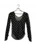 SORIN（ソリン）の古着「SWAN LAKE U-NECK TOP/スワンレイク Uネックトップ」｜ブラック