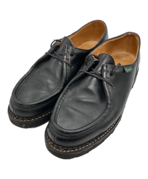 PARABOOT（パラブーツ）PARABOOT (パラブーツ) MICHAEL / ミカエル Uチップシューズ ブラック サイズ:42の古着・服飾アイテム