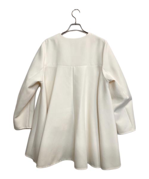 LE PHIL（ル フィル）LE PHIL (ル フィル) エアートリプルクロスバックフレアジャケット アイボリー サイズ:FREEの古着・服飾アイテム