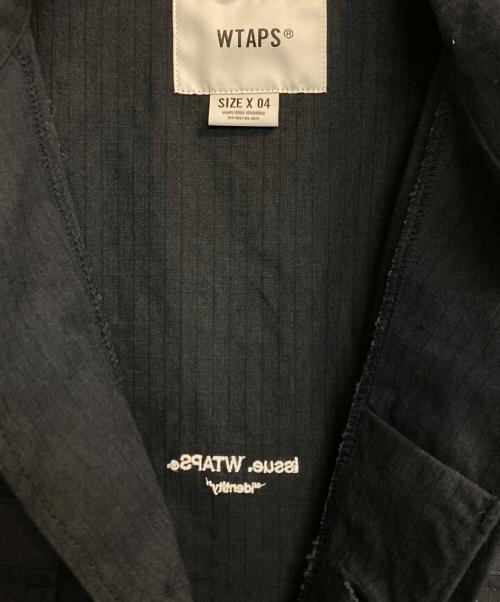 WTAPS（ダブルタップス）WTAPS (ダブルタップス) JMOD 01 / LS / NYCO. RIPSTOP. IDENTITY ネイビー サイズ:04の古着・服飾アイテム