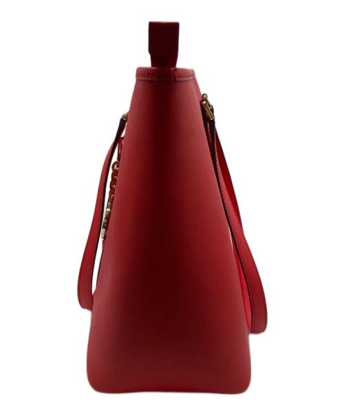 MICHAEL KORS（マイケルコース）MICHAEL KORS (マイケル・コース) トートバッグ レッドの古着・服飾アイテム