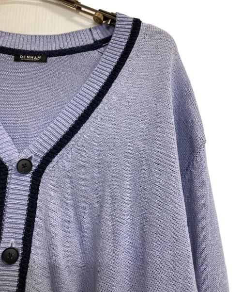 Denham（デンハム）Denham (デンハム) ニットカーディガン ブルー サイズ:記載なしの古着・服飾アイテム