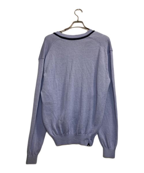 Denham（デンハム）Denham (デンハム) ニットカーディガン ブルー サイズ:記載なしの古着・服飾アイテム