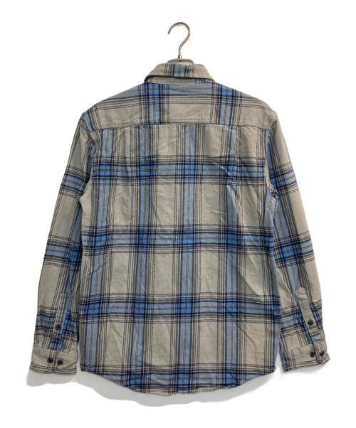 CarHartt（カーハート）CarHartt (カーハート) 長袖シャツ グレー×ブルー サイズ:Sの古着・服飾アイテム