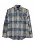 CarHartt（カーハート）の古着「長袖シャツ」｜グレー×ブルー
