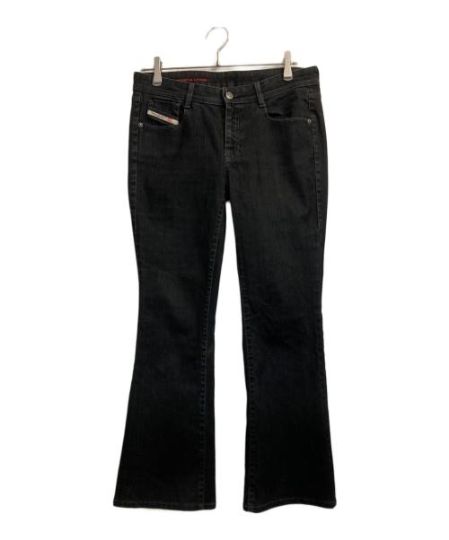 DIESEL（ディーゼル）DIESEL (ディーゼル) 1969 D-EBBEY フレアパンツ ブラック サイズ:29の古着・服飾アイテム