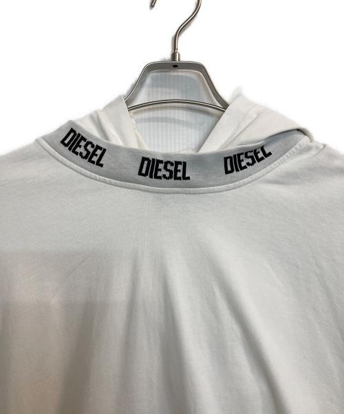 DIESEL（ディーゼル）DIESEL (ディーゼル) T-WAHOOD-E1 ホワイト サイズ:XLの古着・服飾アイテム
