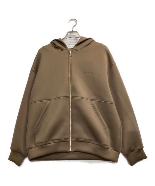 CULLNI（クルニ）CULLNI (クルニ) STUDIOUS (ステュディオス) 別注 Oversize Big Parka/別注 オーバーサイズジップパーカー ベージュ サイズ:2の古着・服飾アイテム