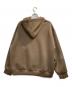CULLNI (クルニ) STUDIOUS (ステュディオス) 別注 Oversize Big Parka/別注 オーバーサイズジップパーカー ベージュ サイズ:2：10000円