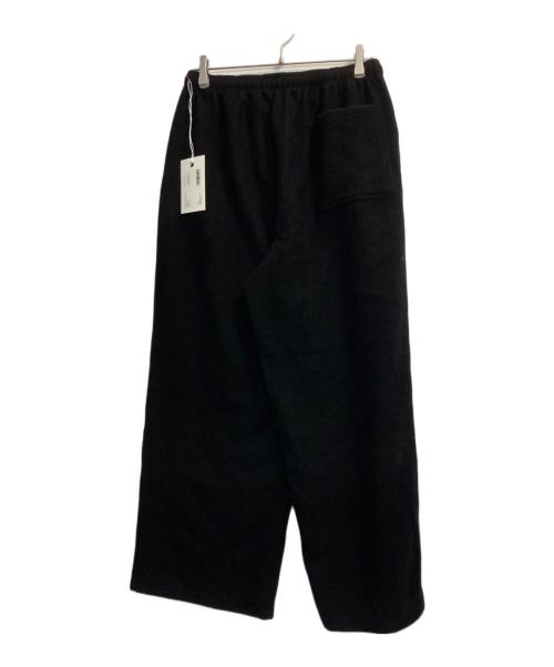 MARKA（マーカ）MARKA (マーカ) 130s ウールナッピング / ワイドシリンダーフィットイージーパンツ ブラック サイズ:2の古着・服飾アイテム