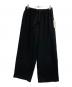 MARKA（マーカ）の古着「130s ウールナッピング / ワイドシリンダーフィットイージーパンツ」｜ブラック