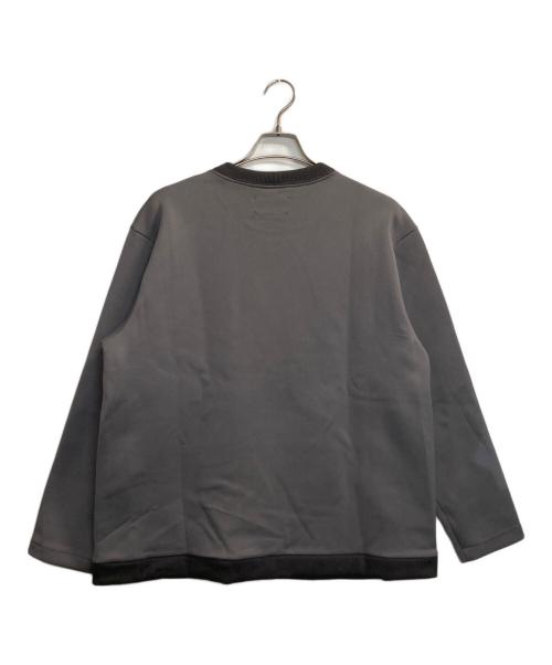 STUDIOUS（ステュディオス）STUDIOUS (ステュディオス) FEELS GOOD SIDESLIT SWEAT グレー サイズ:1の古着・服飾アイテム
