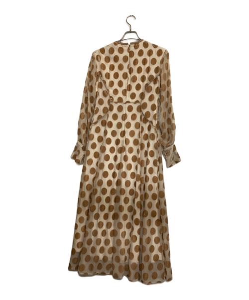 CLANE（クラネ）CLANE (クラネ) BIG DOT OPAL ONEPIECE ベージュ サイズ:1の古着・服飾アイテム