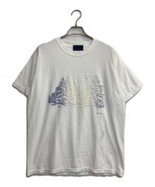 Soe（ソーイ）の古着「Washed Tshirts Mountain」｜ホワイト