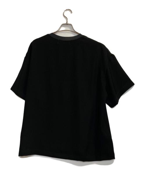 CULLNI（クルニ）CULLNI (クルニ) レザーポケットカットソー ブラック サイズ:1の古着・服飾アイテム