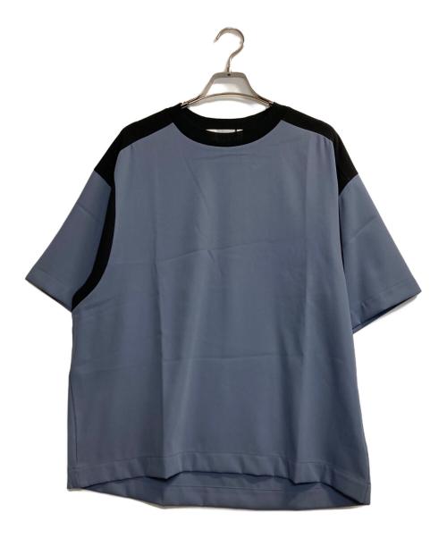 CULLNI（クルニ）CULLNI (クルニ) バイカラーカットソー ブラック×ブルー サイズ:1の古着・服飾アイテム