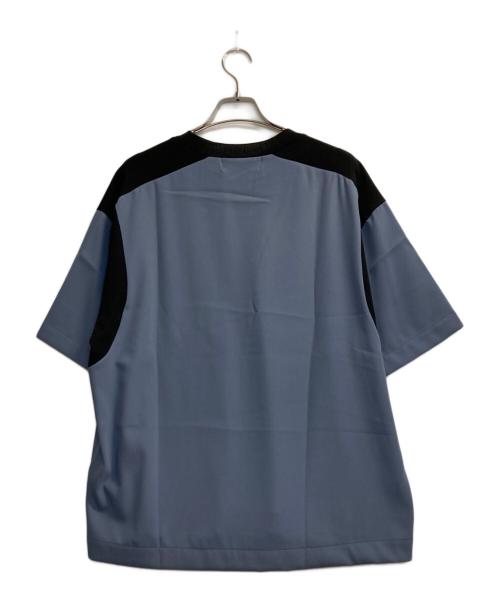 CULLNI（クルニ）CULLNI (クルニ) バイカラーカットソー ブラック×ブルー サイズ:1の古着・服飾アイテム