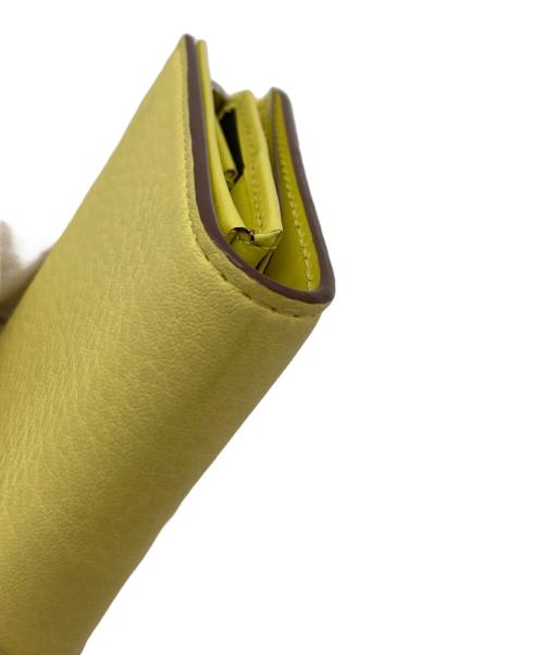 ITTI（イッチ）ITTI (イッチ) コンパクトL字ジップウォレット イエローの古着・服飾アイテム