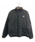 中古・古着 NIKE (ナイキ) リバーシブルジャケット ブラック×ブラウン サイズ:Ⅼ：4000円