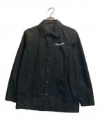 JohnUNDERCOVERジョンアンダーカバー）の古着「バックプリントコーチジャケット」｜ブラック