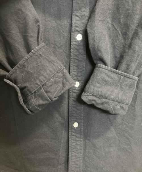 SUPREME（シュプリーム）SUPREME (シュプリーム) 24SS Loose Fit Flannel Oxford shirt / ルーズフィットフランネルオックスフォードシャツ ブラック サイズ:Lの古着・服飾アイテム