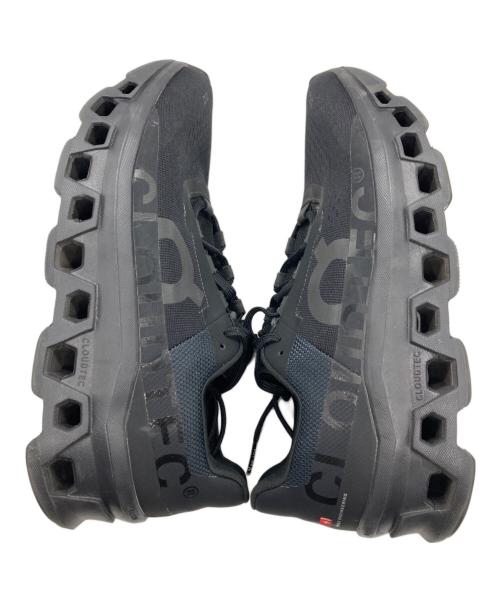 on（オン）on (オン) Cloudmonster ローカットスニーカー ブラック サイズ:27.5の古着・服飾アイテム