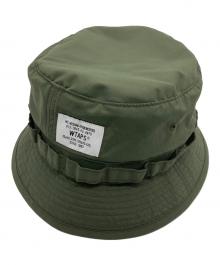 WTAPS（ダブルタップス）の古着「JUNGLE 01 / HAT / NYLON. RIPSTOP / リップストップジャングルハット」｜カーキ