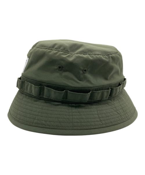 WTAPS（ダブルタップス）WTAPS (ダブルタップス) JUNGLE 01 / HAT / NYLON. RIPSTOP / リップストップジャングルハット カーキ サイズ:03の古着・服飾アイテム