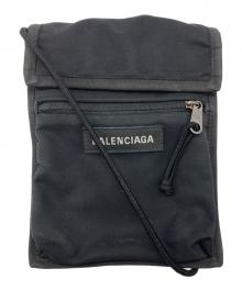 BALENCIAGA（バレンシアガ）の古着「ナイロンエクスプローラー ポーチ」｜ブラック