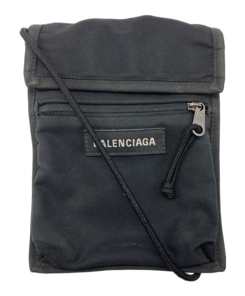 BALENCIAGA（バレンシアガ）BALENCIAGA (バレンシアガ) ナイロンエクスプローラー ポーチ ブラックの古着・服飾アイテム