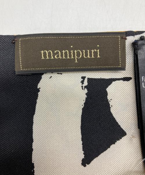 manipuri（マニプリ）manipuri (マニプリ) シルクストール イエローの古着・服飾アイテム