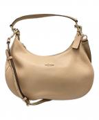 COACHコーチ）の古着「ハーレーホーボーバッグ」｜ベージュ