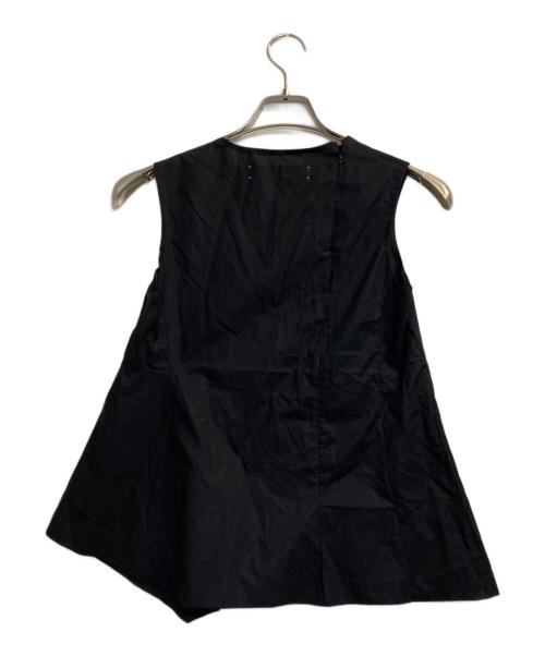 MARNI（マルニ）MARNI (マルニ) ノースリーブペプラムブラウス ブラック サイズ:38の古着・服飾アイテム