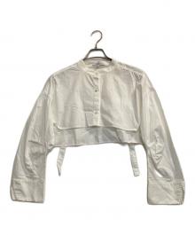 UN3D.（アンスリード）の古着「クロップドシャツ」｜ホワイト