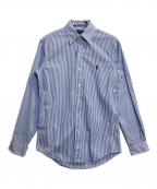 POLO RALPH LAURENポロ・ラルフローレン）の古着「ストライプシャツ」｜ブルー×ホワイト
