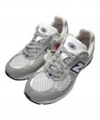 NEW BALANCE×BEAUTY&YOUTHニューバランス×ビューティーアンドユース）の古着「別注ML2002R6ローカットスニーカー」｜パープル×グレー