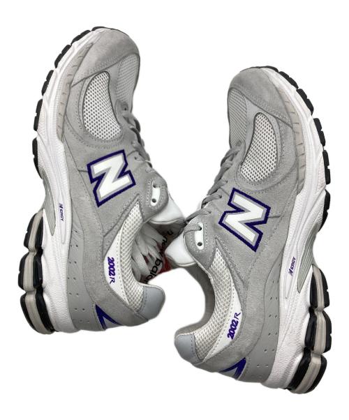 NEW BALANCE（ニューバランス）NEW BALANCE (ニューバランス) BEAUTY&YOUTH (ビューティーアンドユース) 別注ML2002R6ローカットスニーカー パープル×グレー サイズ:27cmの古着・服飾アイテム