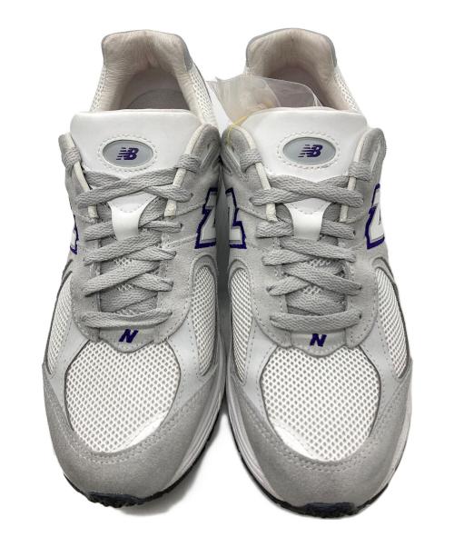 NEW BALANCE（ニューバランス）NEW BALANCE (ニューバランス) BEAUTY&YOUTH (ビューティーアンドユース) 別注ML2002R6ローカットスニーカー パープル×グレー サイズ:27cmの古着・服飾アイテム