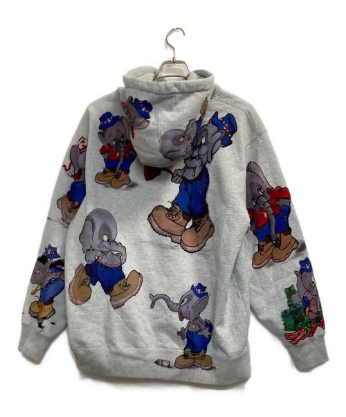 SUPREME（シュプリーム）SUPREME (シュプリーム) 22FW Elephant Hooded Sweatshirt グレー サイズ:Ｌの古着・服飾アイテム