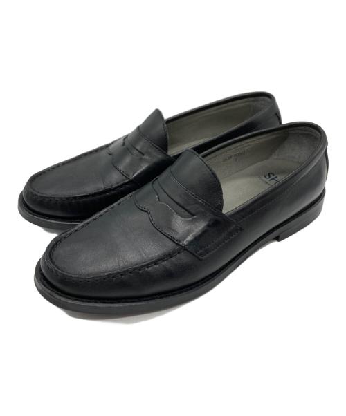 SHIPS（シップス）SHIPS (シップス) コインビットローファー ブラック サイズ:7の古着・服飾アイテム