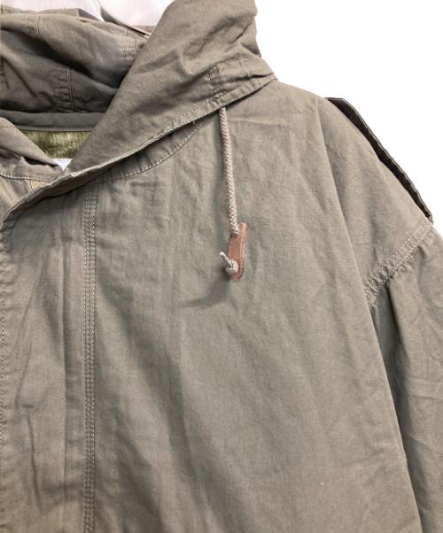 HOUSTON（ヒューストン）HOUSTON (ヒューストン) M-51モッズコート グリーン サイズ:Ｌの古着・服飾アイテム