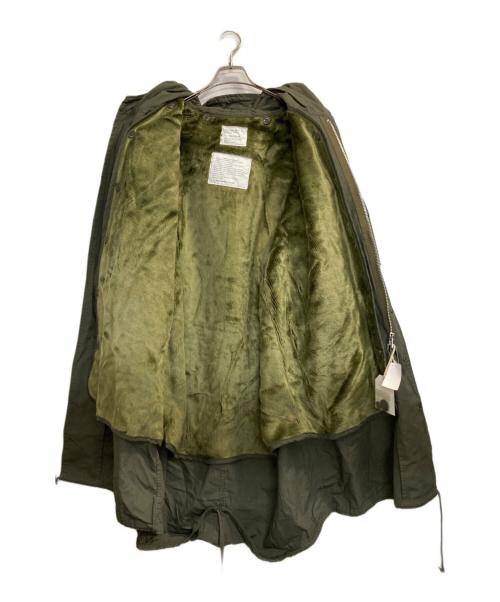 HOUSTON（ヒューストン）HOUSTON (ヒューストン) M-51モッズコート グリーン サイズ:Ｌの古着・服飾アイテム